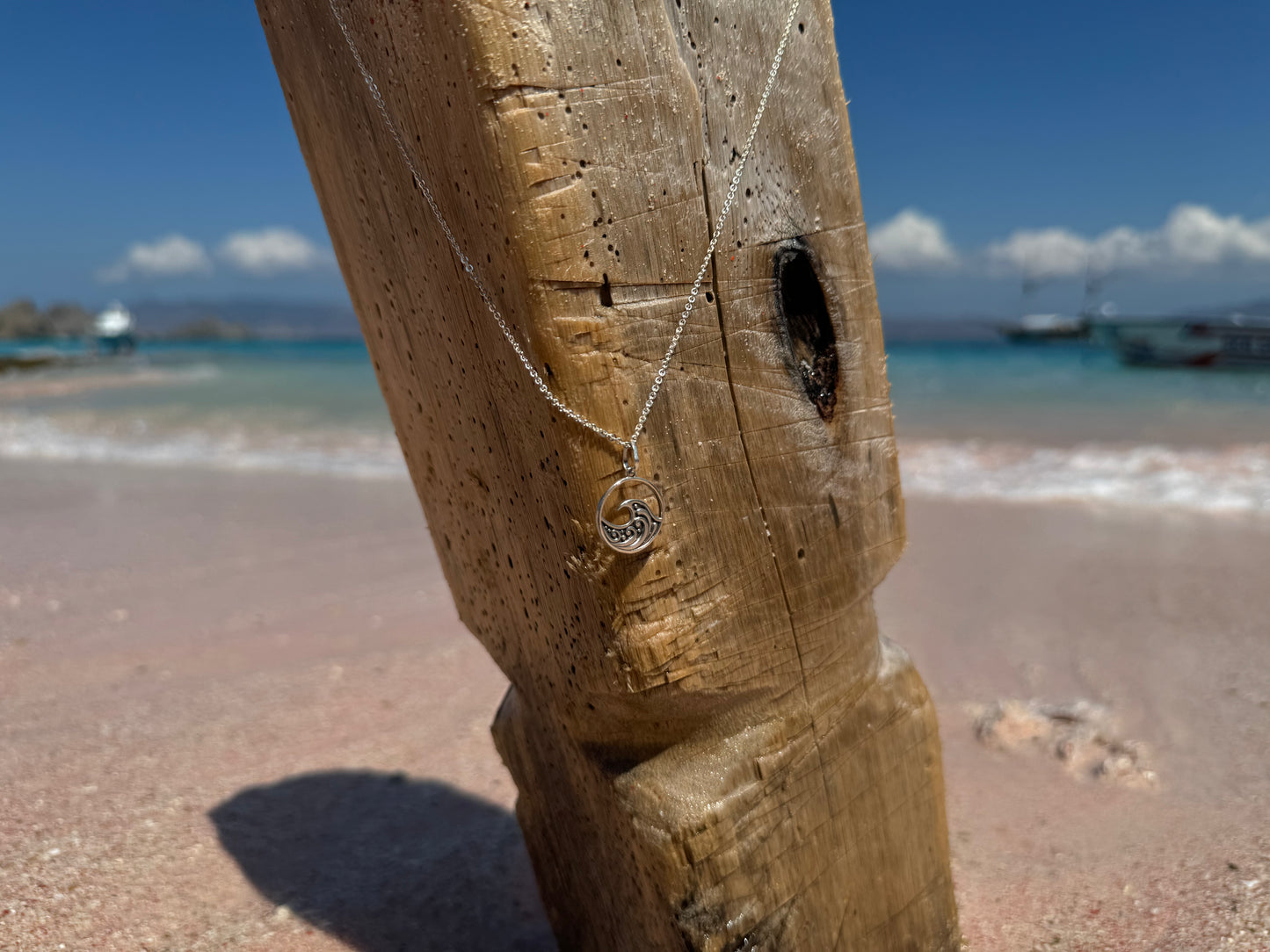 Wave of the Balinese Ocean Pendant