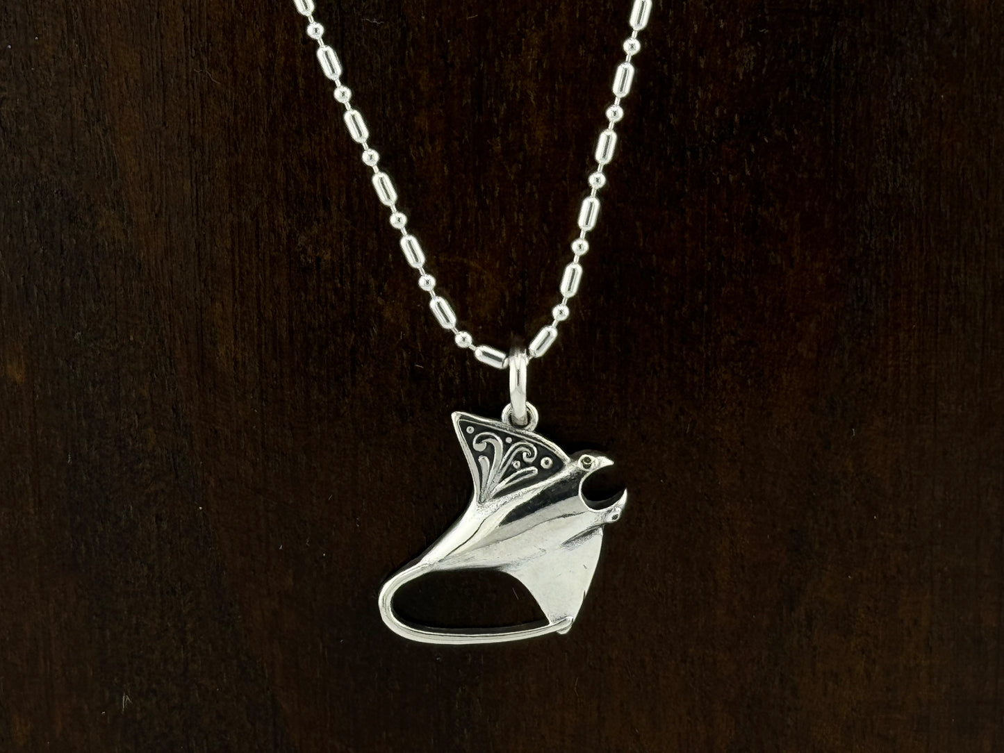 Manta of the Balinese Waters Pendant