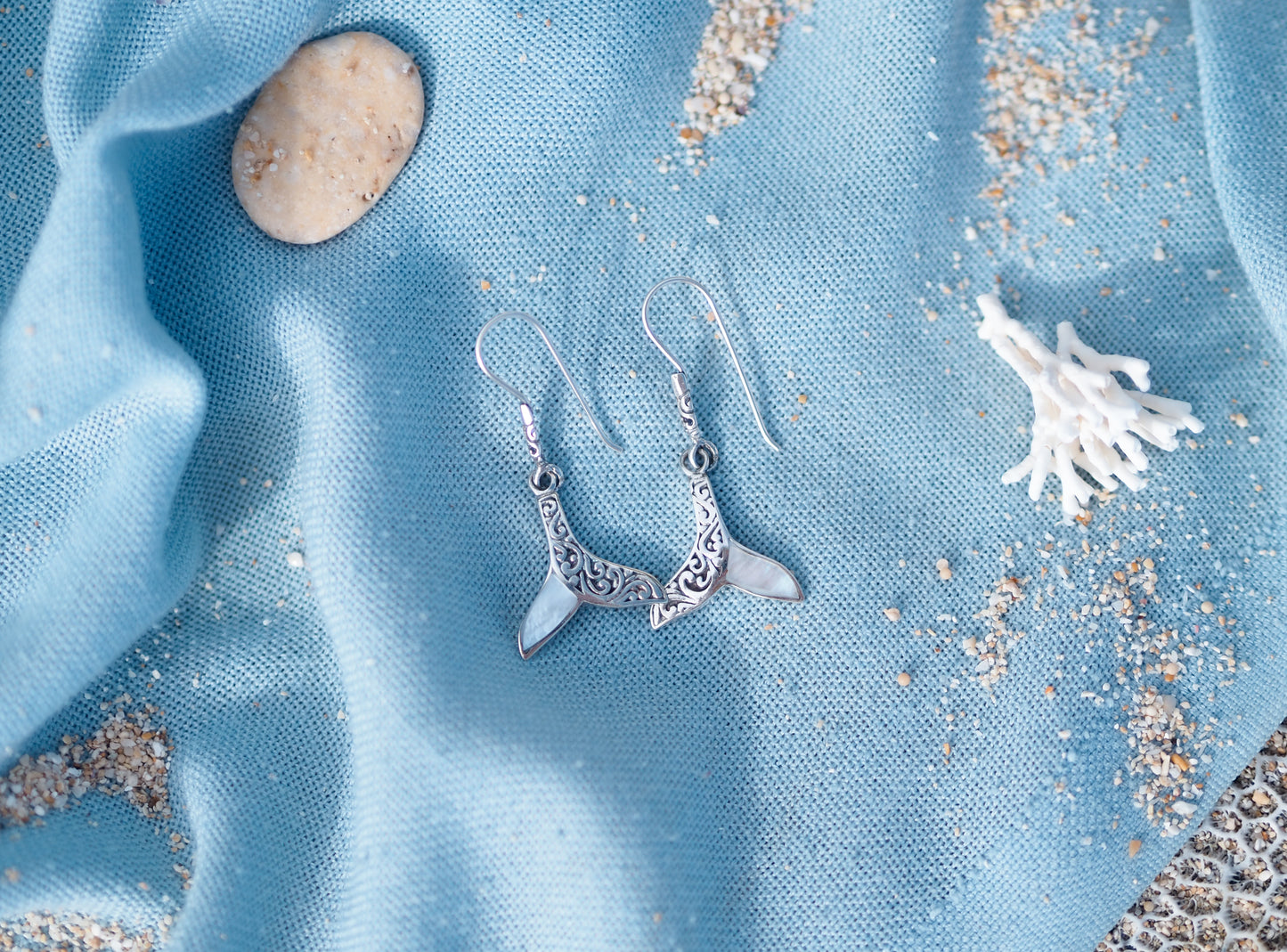 Whale Tail Elegance Earrings