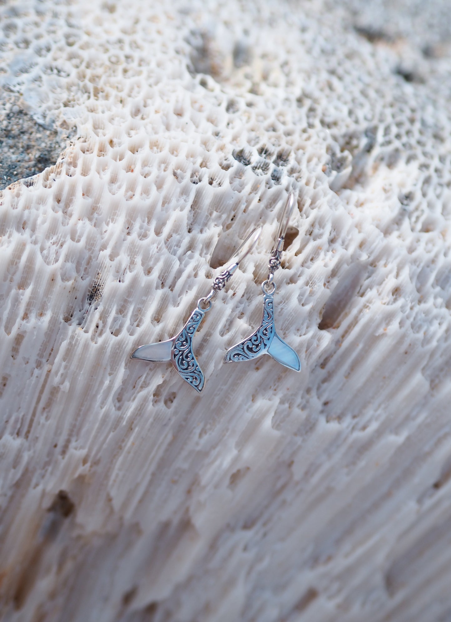 Whale Tail Elegance Earrings